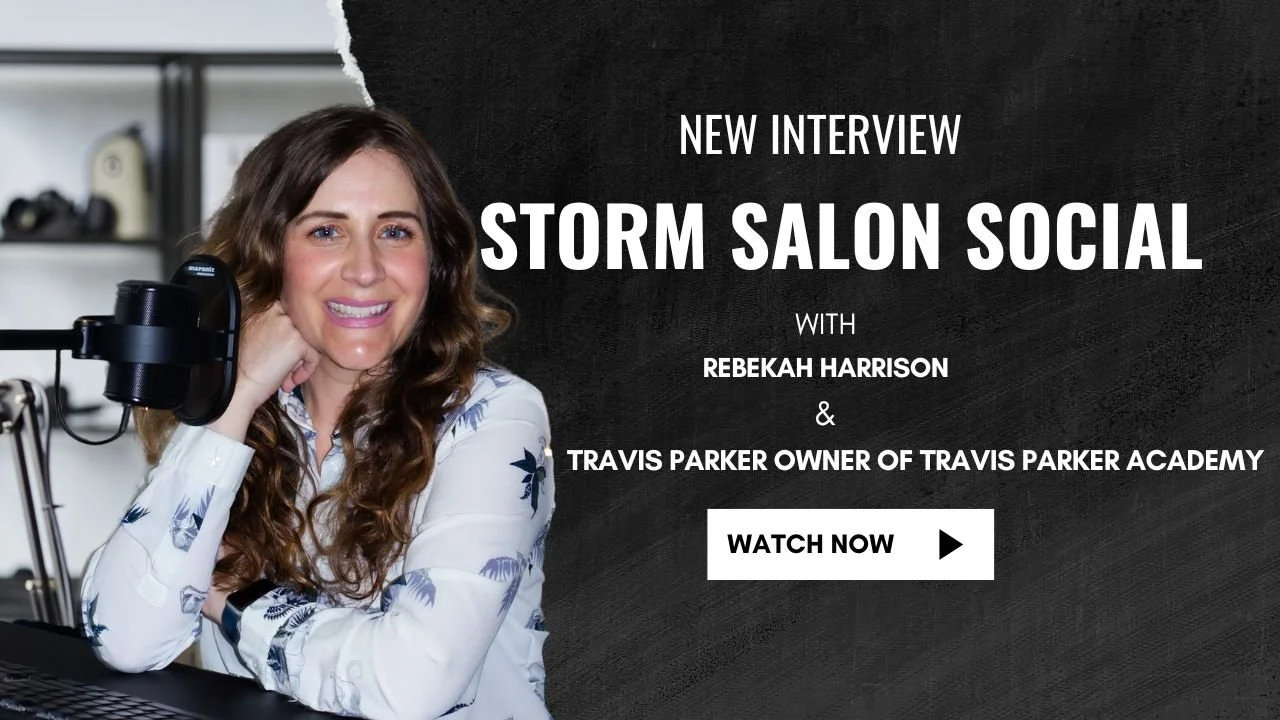 Travis Parker, hairstylist and educator, founder of the Travis Parker Academy